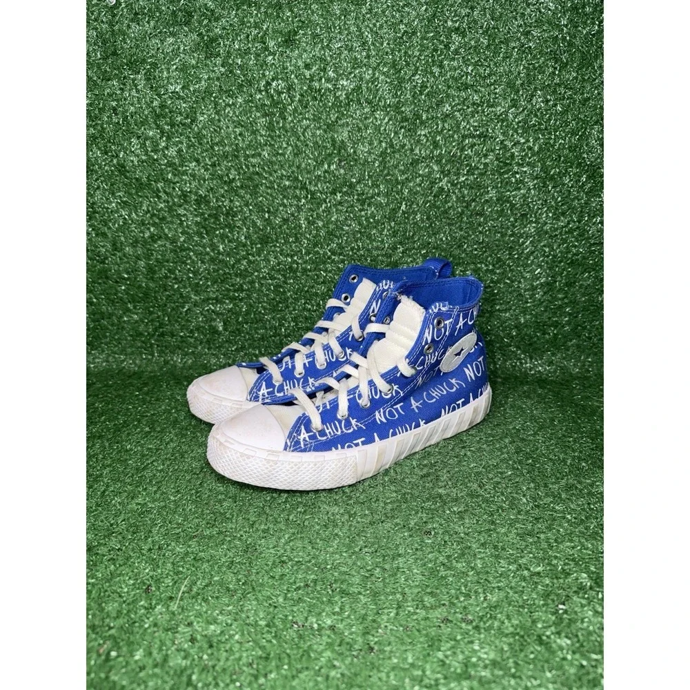Converse UNT1TL3D Royal‎ Blue Boys Size 3 Casual Walking Shoes Skate Sneakers